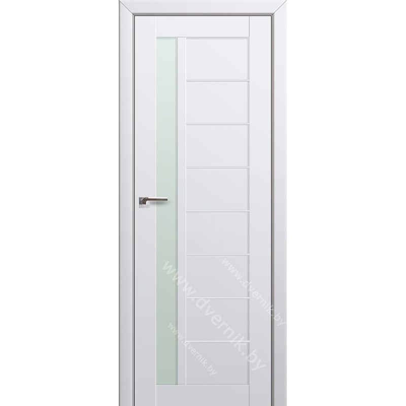 Белая дверь UNILACK Profil doors 37U